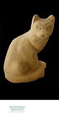 Naturstein - Skulptur Katze standard