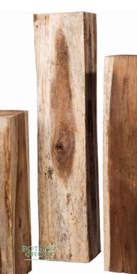 Column solid-wood, decorative pillar made of acacia wood