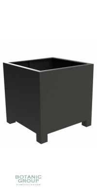 Aluminiumpflanzgefäß Designline BASIC-Cube mit Füßen
