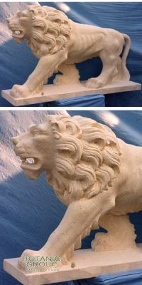 Löwen-Statue Leo