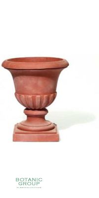 Terracotta Pflanzgefäß - Pokal