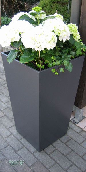 Fiber concrete planter, planter portal XXL