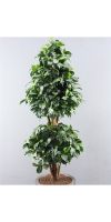 Artificial Plants Tree - laurel  topiary x2