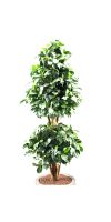 Artificial plant - laurel  topiary x2