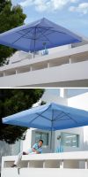 Parasol Riviera Premium, umbrellas rectangular