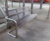 Park Bench SLC56,  stainless steel